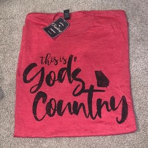 This is God’s Country Georgia Red T-Shirt